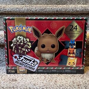Pokemon Funko Pocket Pop Holiday Calendar Advent Calendar Brand New